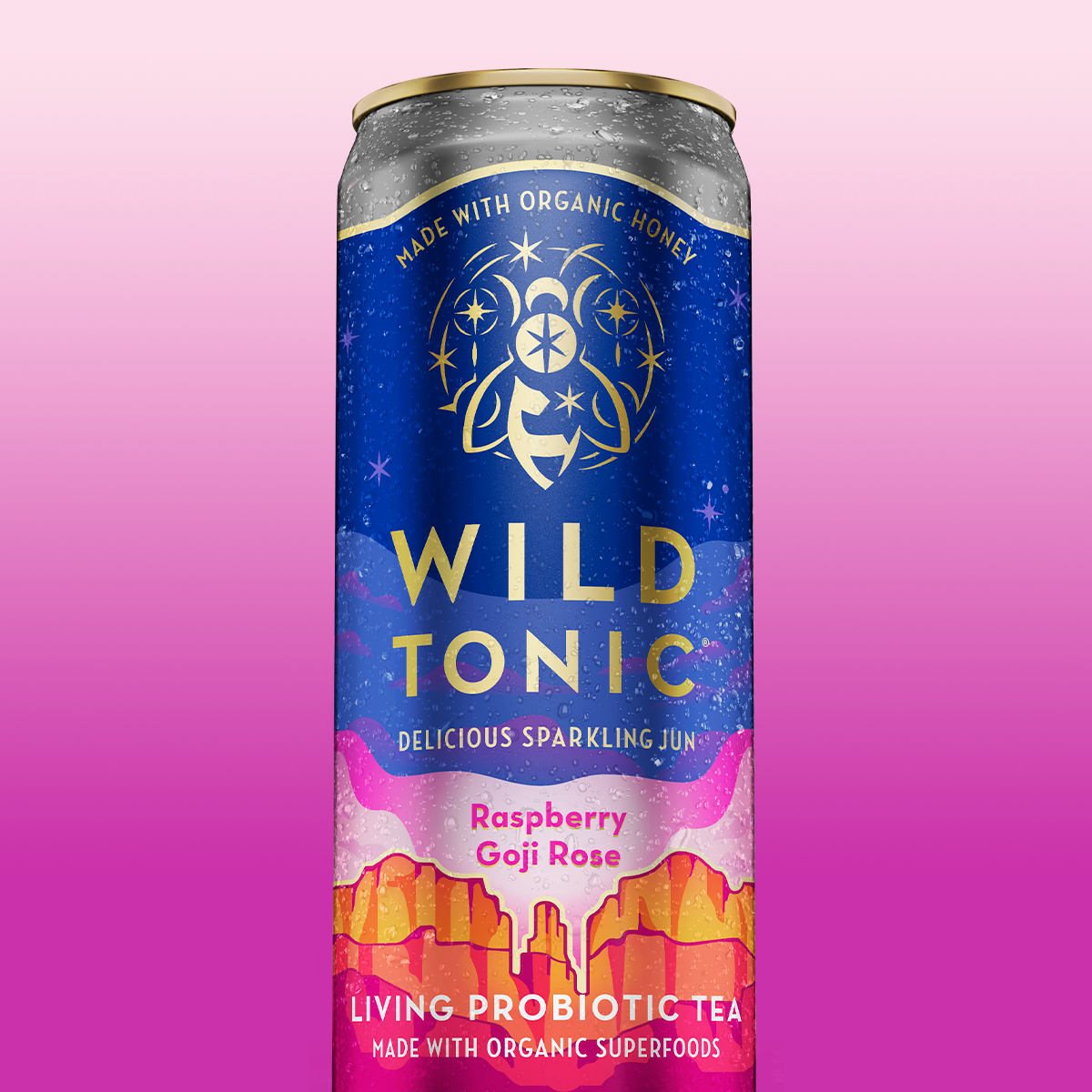 Raspberry Goji Rose 6-Pack – WILD TONIC